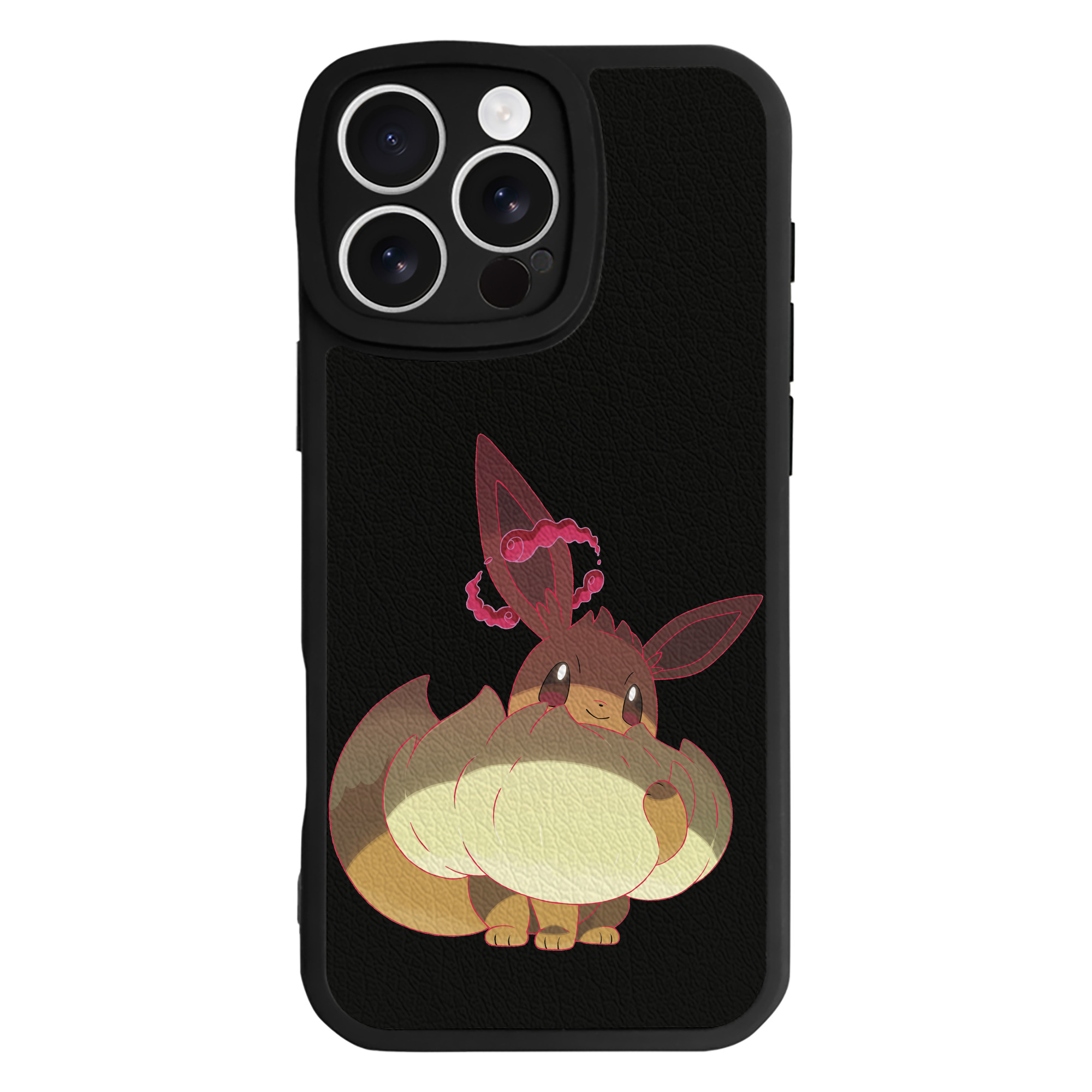 （画像用） ポケットモンスター Pokémon 【iPhone 16シリーズ対応】シリコンスマホケース（レザー調） 材質：シリコン